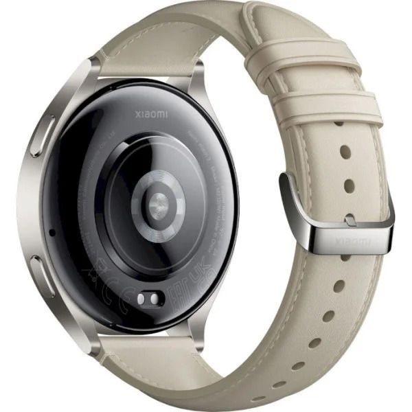 Смарт-годинник Xiaomi Watch 2 Titan with Beige Leather Strap (BHR9306GL) 40458 фото