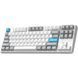 Клавиатура GamePro Asgard Ragnar Wireless/Bluetooth/USB UA White (MK285WH) 305106 фото 2