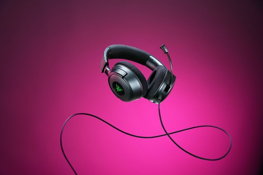 Игровая гарнитура Razer Kraken V4 X, 7.1, USB-A, 1.8 м, RGB (RZ04-05180100-R3M1) RZ04-05180100-R3M1 фото