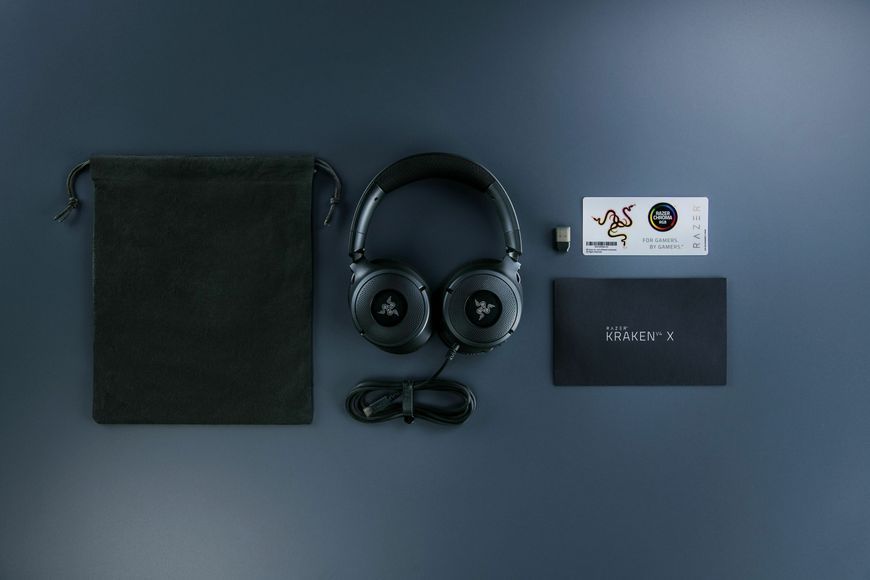 Игровая гарнитура Razer Kraken V4 X, 7.1, USB-A, 1.8 м, RGB (RZ04-05180100-R3M1) RZ04-05180100-R3M1 фото