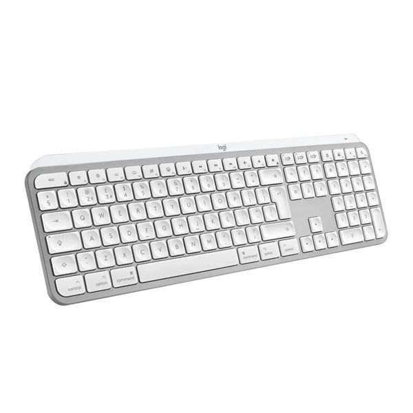 Клавиатура Logitech MX Keys S для MAC Bluetooth/Wireless UA Pale Grey (920-011638) 932253 фото