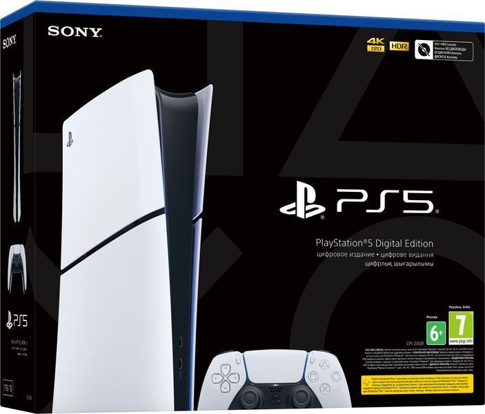 Игровая консоль Sony PlayStation 5 Slim Digital Edition 1TB 852725 фото