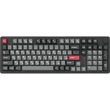 Клавиатура GamePro Asgard Drakkar Keychron Super Red Switch Wireless/Bluetooth/USB UA Black (MK305BK) 349960 фото