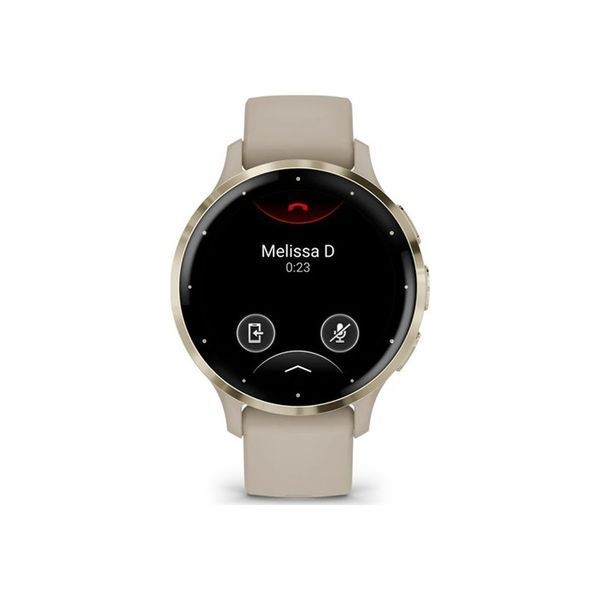 Смарт-часы Garmin Venu 3S, French Gray + Soft Gold, GPS (010-02785-02) 842388 фото