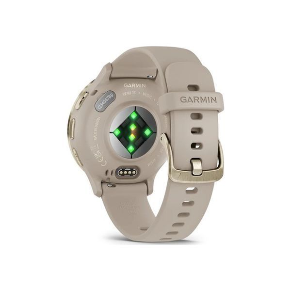 Смарт-часы Garmin Venu 3S, French Gray + Soft Gold, GPS (010-02785-02) 842388 фото