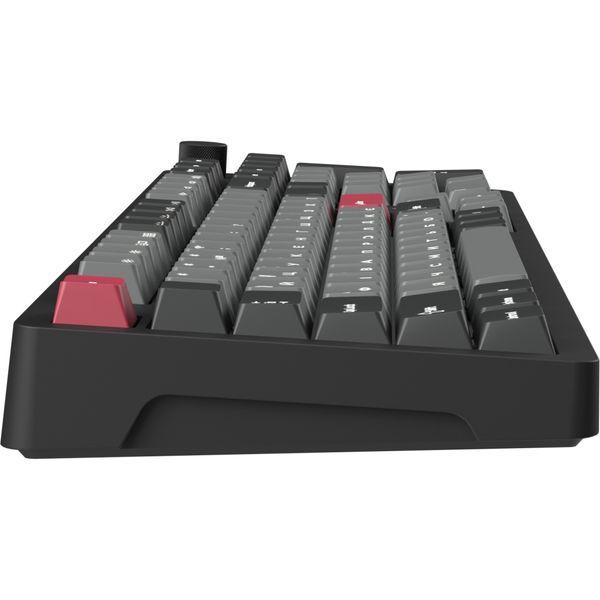 Клавиатура GamePro Asgard Drakkar Keychron Super Red Switch Wireless/Bluetooth/USB UA Black (MK305BK) 349960 фото