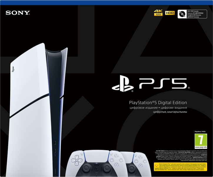 Игровая консоль Sony PlayStation 5 Slim Digital Edition 1TB + DualSense Wireless Controller (1000042066) 133525 фото