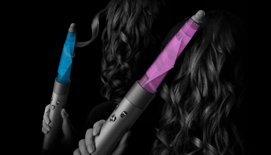 Стайлер Dyson Airwrap i.d HS08 multi-styler and dryer Straight+Wavy Prussian Blue Copper (107163-01) 274100 фото