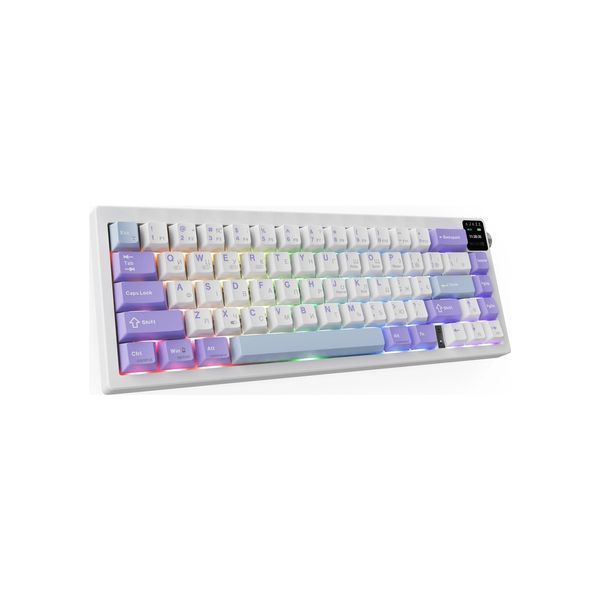 Клавиатура Ajazz AK650 Flying Fish Switch Purple RGB USB/Wireless/Bluetooth UA Purple (AK650-FF-PWB) 132820 фото