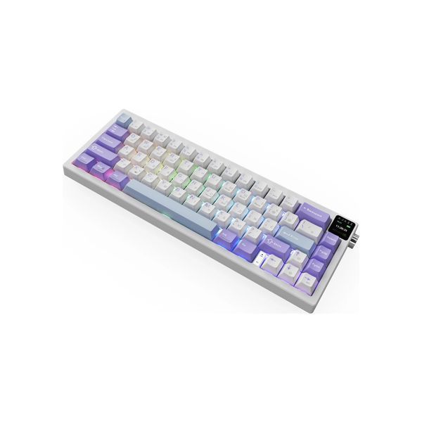 Клавиатура Ajazz AK650 Flying Fish Switch Purple RGB USB/Wireless/Bluetooth UA Purple (AK650-FF-PWB) 132820 фото