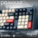 Клавіатура GamePro Asgard Drakkar Keychron Super Red Switch Wireless/Bluetooth/USB UA Blue (MK305BL) 349964 фото 6
