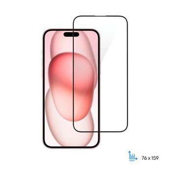 Защитное стекло 2E для iPhone 15 Plus 2E-IP-15PL-6.7-SMFCFG-BB фото