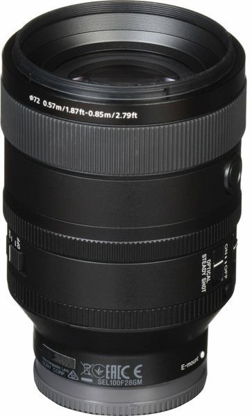 Об'єктив Sony 100mm, f/2.8 STF GM OSS Black для NEX FF 214220 фото