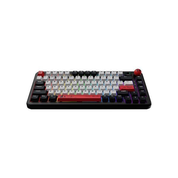 Клавіатура Ajazz AK820 MAX Avocado Switch Black RGB USB/Wireless/Bluetooth UA Black (AK820MAX-AS-BG) 227298 фото