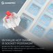 Клавиатура GamePro Asgard Drakkar Keychron Super Red Switch Wireless/Bluetooth/USB UA White (MK305WH) 349967 фото 10
