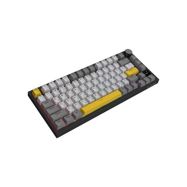 Клавіатура Ajazz AK820 Pro Flying Fish Switch Black RGB USB/Wireless/Bluetooth UA Black (AK820PRO-FF-BGY) 227341 фото