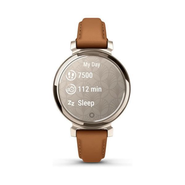 Смарт-годинник Garmin Lily 2 Classic, Cream Gold/Tan (010-02839-02) 442264 фото