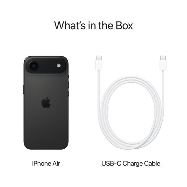 Смартфон Apple iPhone Air 256GB Space Black (MG2L4) 349906572 фото