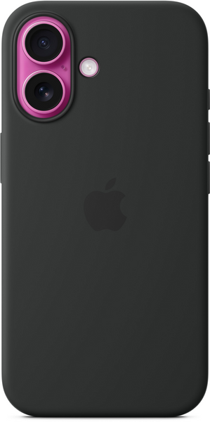 Чохол Apple для iPhone 16 Silicone Case with MagSafe Black MYY13ZM фото