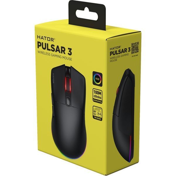 Мышка Hator Pulsar 3 Wireless Black (HTM630) 90460 фото