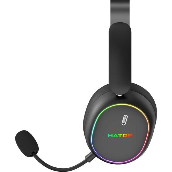 Наушники Hator Phoenix 2 Wireless Hi-Res SyncHUB connection Black (ESH40) ESH40 фото