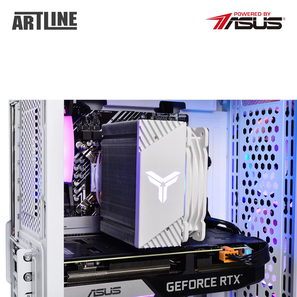 Комп'ютер ARTLINE Gaming X47WHITE, Ryzen 5 7600X, RTX 5060 8GB, Windows 11 Home (X47WHITEv99Win) 00-00090708 фото