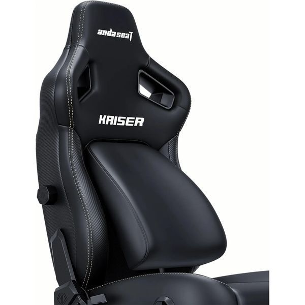 Игровое кресло Anda Seat Kaiser 4 PVC Size XL Black (AD12YDDC-XLL-20-B-PV/C) AD12YDDC-XLL-20-B-PV/C фото