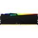 Оперативна пам'ять DDR5 128GB (4x32GB) 5600 MHz Beast RGB XMP Kingston Fury (ex.HyperX) (KF556C40BBAK4-128) KF556C40BBAK4-128 фото 3