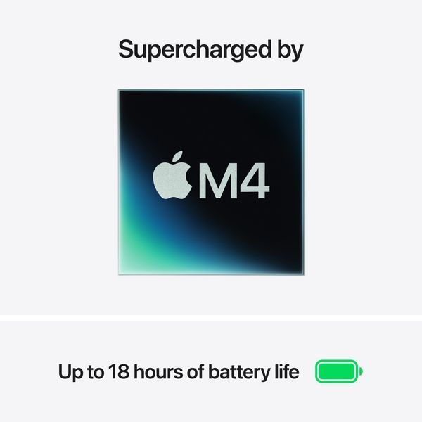 Ноутбук APPLE MacBook Air 15.3" M4 24/512GB 2025 Starlight 341004430 фото