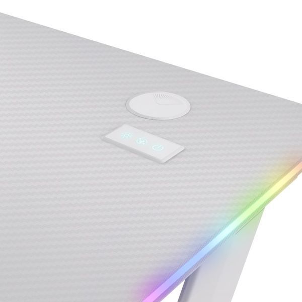 Ігровий стіл Trust GXT 709W Luminus RGB White (25328_TRUST) 25328_TRUST фото