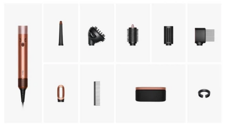 Стайлер Dyson Airwrap i.d. HS08 T3/T4 Curly + Coily Amber Silk (142899-01) 340377 фото