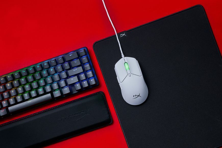 Игровая мышка HyperX Pulsefire Haste 2, RGB, USB-A, USB White (6N0A8AA) 776241 фото