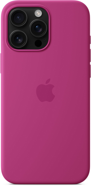 Чохол Apple для iPhone 16 Pro Max Silicone Case with MagSafe Fuchsia MYYX3 фото
