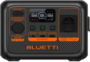 Зарядная станция Bluetti AC2P, 300 Вт, 230.4 Вт*ч AC2P фото