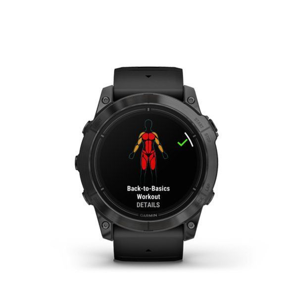 Смарт-годинник Garmin Epix Pro Gen 2 51mm Slate Gray w. Black Band (010-02804-20/21) 779258 фото