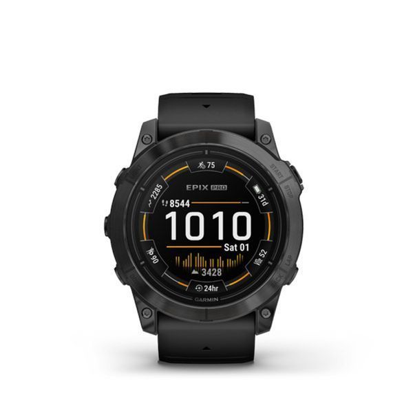 Смарт-годинник Garmin Epix Pro Gen 2 51mm Slate Gray w. Black Band (010-02804-20/21) 779258 фото