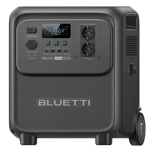 Зарядная станция BLUETTI Elite 320, 1800 Вт, 3200 Вт*г, EU (электростанция для дома, ИБП, UPS)  P-EL320-EU-GY-10 фото
