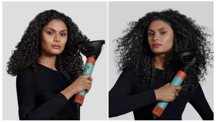 Стайлер Dyson Airwrap i.d. multi-styler and dryer Curly + Coily Ceramic Patina Topaz (533736-01) EU 73283 фото