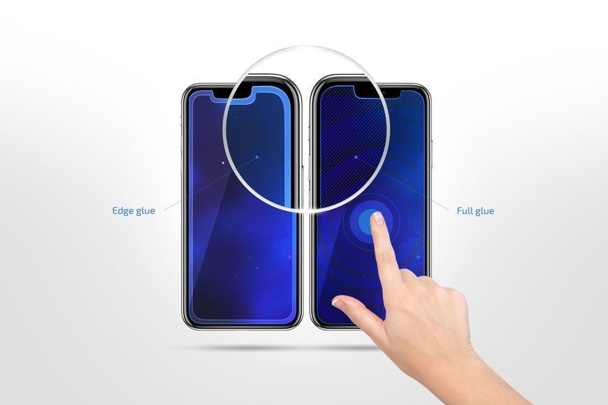 Защитное стекло 2E для iPhone 14 Pro Max, 2.5D FCFG 2E-IP-14PM-6.7-SMFCFG-BB фото