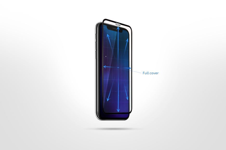 Защитное стекло 2E для iPhone 14 Pro Max, 2.5D FCFG 2E-IP-14PM-6.7-SMFCFG-BB фото