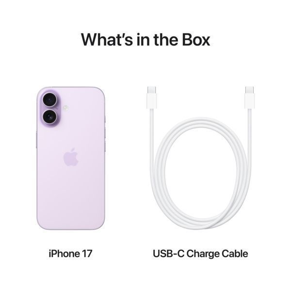 Смартфон Apple iPhone 17 512GB Lavender (MG6U4) MG6U4AF/A фото