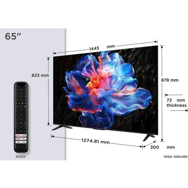 Телевізор TCL P6K 65" LCD Ultra HD 4K (65P6K) 245017 фото