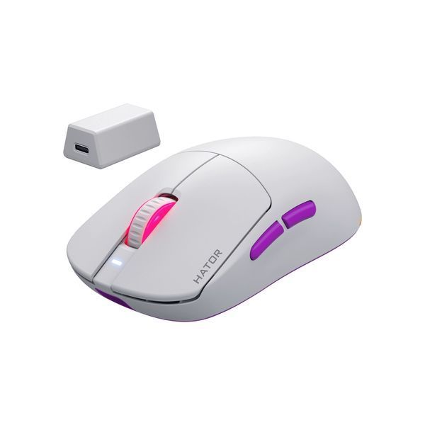Мишка Hator Quasar 3 Ultra 8K Wireless White (HTM771) 107578 фото