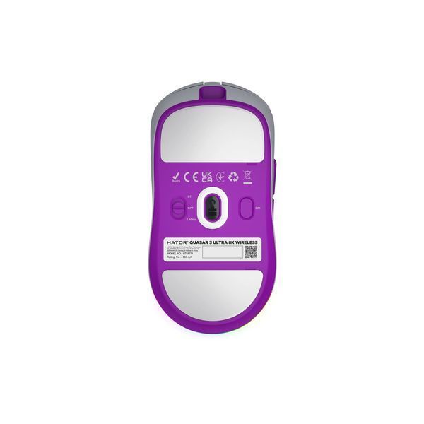 Мишка Hator Quasar 3 Ultra 8K Wireless White (HTM771) 107578 фото