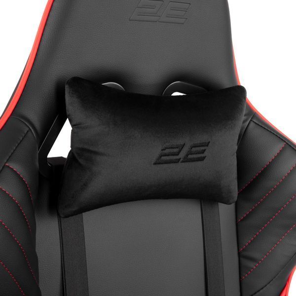 Игровое кресло 2E GAMING HIBAGON II Черно-красный (2E-GC-HIB-BKRD) 2E-GC-HIB-BKRD фото