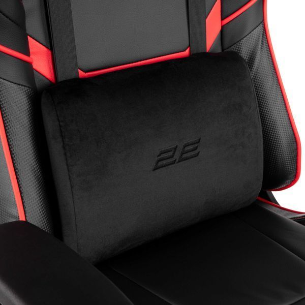 Игровое кресло 2E GAMING HIBAGON II Черно-красный (2E-GC-HIB-BKRD) 2E-GC-HIB-BKRD фото