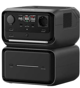 Зарядна станція EcoFlow RIVER 3 Max Plus, 600 Вт, 858 Вт*год EU (EFRIVER3MaxPlus-EU-CBOX) EFRIVER3MaxPlus-EU-CBOX фото
