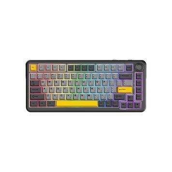 Клавіатура Ajazz AK820 MAX PLUS Daydream Switch RGB Wireless/Bluetooth/USB Black (AK820MAX-DD-BGY) 00-00083235 фото