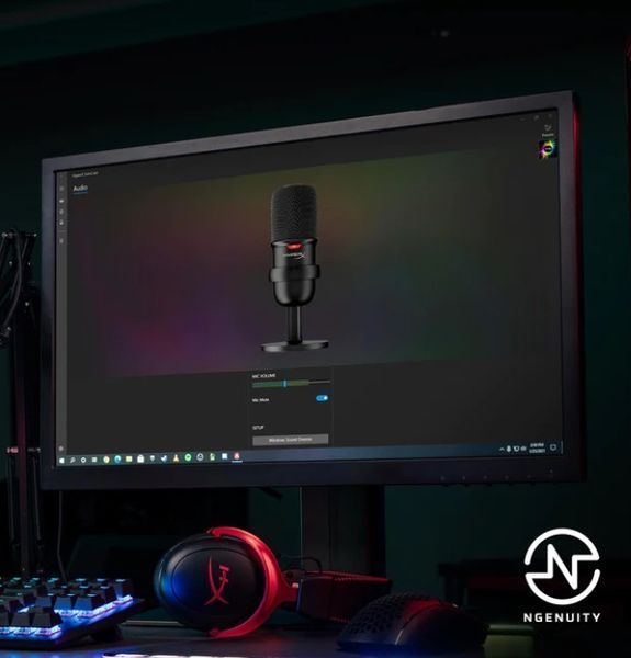 Мікрофон геймінговий HyperX SoloCast BLACK (4P5P8AA) 4P5P8AA фото