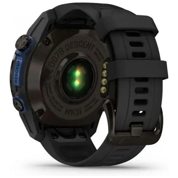 Смарт-часы Garmin Descent Mk3i, 43mm, Crbn Gry DLC Ti/Blk, Dive Computer, GPS дайвінг комп'ютер (010-02753-10/11) 893140 фото